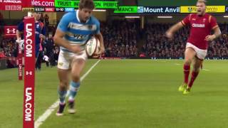 Gethin Jenkins Spiral Kick against Argentina  WRU TV [upl. by Scheld]