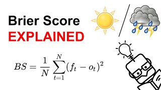 The Brier Score Explained  Model Calibration [upl. by Neeneg329]