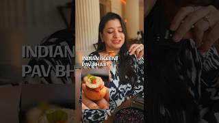 Indian accent food review bestrestaurent indianfood restaurantreview [upl. by Sedaiuqlem]