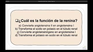 Fisiología Arteriola renal aferente y eferente [upl. by Joyann]