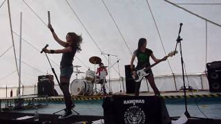 Ramonas  Beat on the Brat  Rock and Bike Festival [upl. by Boyd531]