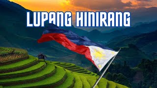 Lupang Hinirang  The Philippine National Anthem With Lyrics [upl. by Aitnas153]