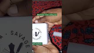 portable thermal printer review youtubecreatorcommunity shortsafrica diy gadgets smallbusiness [upl. by Esinyl]