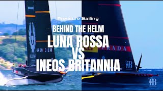 Luna Rossa vs INEOS Britannia The boats differences analysis Louis Vuitton Americas Cup Finals [upl. by Ydeh732]