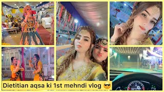 Dietitian aqsa ki Mehndi ki herat angaz batain dekhain is vlog May [upl. by Zaremski]