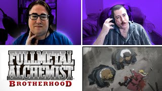 SFR Fullmetal Alchemist Brotherhood Episode 41 quotThe Abyssquot REACTION [upl. by Aerdnod]