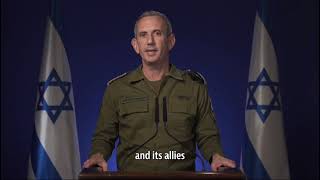 IDF spokesperson on UAV attack in Tel Aviv [upl. by Velleman]