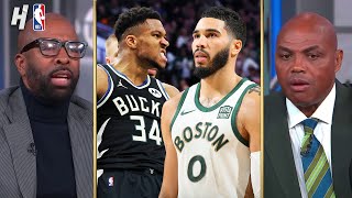 Inside the NBA reacts to Celtics vs Bucks Highlights [upl. by Saul]