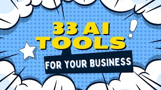 AI Tools Boost Your Business In 11 Varied Fields [upl. by Ahtiuqal]