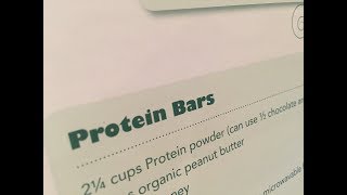 Homemade Arbonne Vegan Protein Bars  How to Make Them [upl. by Piotr307]