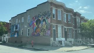 West Baltimore Maryland city of notorious for violent and other drugrelated crimes 06182024 [upl. by Tneciv]