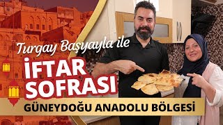 Turgay Başyayla ile Güneydoğu Anadolu İftar Yemeği  Sembusek Kapalı Lahmacun [upl. by Shakti]