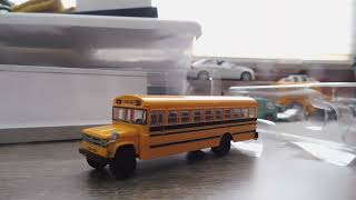 Unboxing the New Brekina HO Scale Dodge S600 School Bus [upl. by Netsirk]