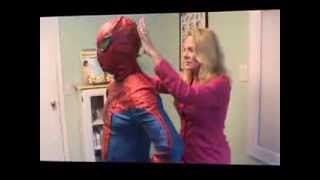 Spiderman gets kst Chiropractic Adjustment at Van Every [upl. by Eirod]