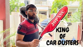 HOW TO MAINTAIN BLACK COLOR CARS  JOPASU CAR DUSTER REVIEW [upl. by Nylcoj304]