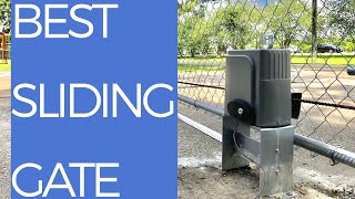 COZ Automatic Sliding Gate REVIEW amp HOW TO INSTALL [upl. by Erdman]