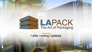 Pallet Sorting Systems BV  Lapack Foresco  The Netherlands [upl. by Monroe297]