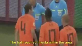 Gol de Iniesta a Holanda Final Mundial 2010 subs in English [upl. by Akoyin]