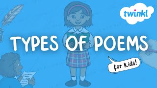 Types of Poems for Kids  Poetic Forms  National Poetry Month  Twinkl USA [upl. by Duwad]