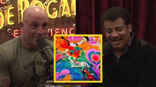 Neil deGrasse Tyson considering DOING DRUGS with Joe Rogan [upl. by Nocam]