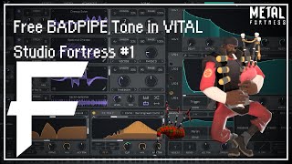 FREE Bagpipe Chanter Preset in VITAL Studio Fortress 1  Metal Fortress [upl. by Doty65]