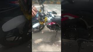 First time cng bike in chennai bajaji cng howtoincreaseyourwatchtime chennaifoodexperiment [upl. by Ieppet696]