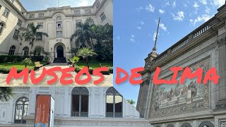 TRES IMPORTANTES MUSEOS PARA VISITAR EN LIMA [upl. by Luing167]