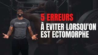 5 erreurs à éviter quand on est ectomorphe [upl. by Eneg]