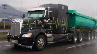 kenworth T660 500 HP ECAVAL CHILE hd [upl. by Enined]