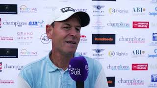 Winners Interview Simon Griffiths Farmfoods European Senior Masters [upl. by Guthry]