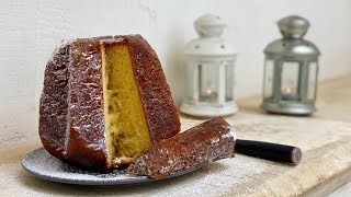 PANDORO 🤩 How to Make the Original Italian Pandoro Cake recipe [upl. by Llemij]