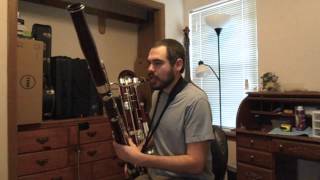 Bassoon Single Reed Mouthpiece Demo [upl. by Gallard599]