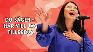 Solange Lahtinen med band  Du säger  Här vill jag tillbedja [upl. by Ardnwahsal137]