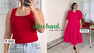 AJIO Sale Haul 2024🍒 [upl. by Kanya]