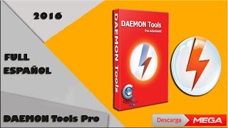 COMO DESCARGAR E INSTALAR DAEMON TOOLS PRO FULL ESPAÑOL 2016 [upl. by Airahcaz]