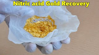 nitric acid gold recovery [upl. by Hanonew]