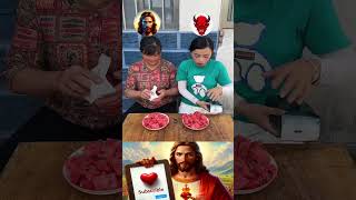 Jesus vs Santa jesiis jesuschrist god catholic Jesus edit jesus fe [upl. by Strephonn373]