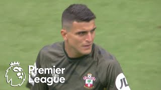 Mohamed Elyounoussi halves Southampton deficit v Brighton  Premier League  NBC Sports [upl. by Cung371]