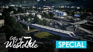 Cities Skylines Monorail City Trip 4K [upl. by Gerrard]