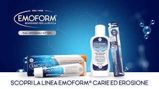 Emoform® per protezione da carie ed erosione [upl. by Tedmann]