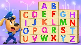 Learn the Alphabet with Sheriff  ABC Song  Educational  Kids Cartoon  Sheriff Labrador  BabyBus [upl. by Kleon]