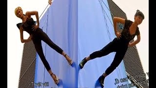 Maureen and Shikin Vertical Catwalk Challenge  Asias Next Top Model Ep12 [upl. by Anevad]