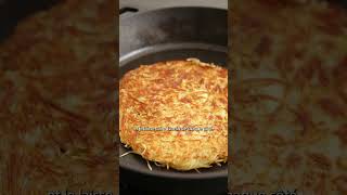 RÖSTI GÉANT AU SAUMON FUMÉ On veut ce genre de gourmandise tout les jours [upl. by Ycrem]