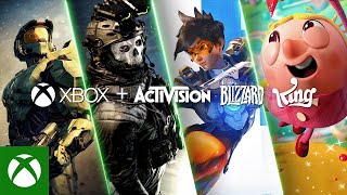 Activision Blizzard King Joins Xbox  Official Trailer [upl. by Adara]