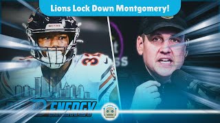 Detroit Lions Secure David Montgomery with Lucrative Contract Extension [upl. by Nosral]