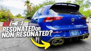 Which Should You Buy ECS MK8 Golf R Resonated v Non Resonated [upl. by Balliett]