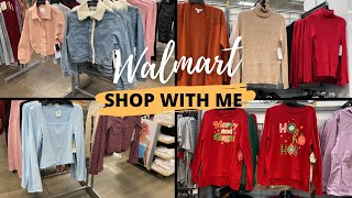 WALMART WOMEN’S CLOTHES SHOP WITH ME ❤️ WALMART FALL CLOTHING ❤️ WALMART CLOTHING HAUL ❤️ FASHION [upl. by Sedaiuqlem]