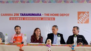 Inicia el año corriendo con causa 21k Tarahumara The Home Depot 2024 [upl. by Weisbrodt]