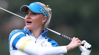 USA hold off European foursomes fightback as Nelly Korda secures crucial point [upl. by Kamp500]