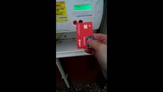 How to top up eon prepaid gas meter [upl. by Eyks]